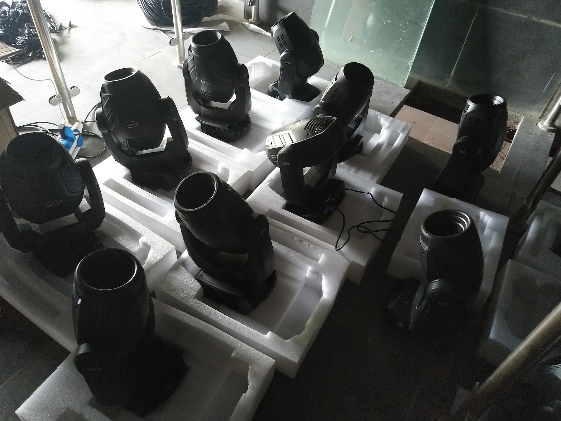 KOLSEG lighting equipment showcase